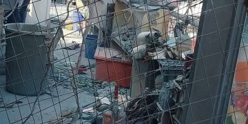 Explota cilindro de gas, en bazar navideño de Teoloyucan, Estado de México