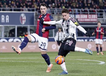la Juventus Turín con un gol en el minuto 64 ante el Bolonia (0-1), apenas ciento ochenta segundos después de saltar al campo