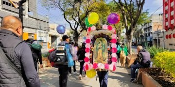 Arribo de peregrinos a la Basílica de Guadalupe rompe récord