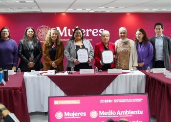 🌱 Semarnat y Secretaría de las Mujeres firman convenio por la justicia ambiental y de género