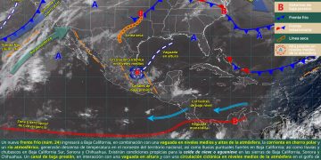 Frente frío 24 provocará lluvias fuertes, nieve y marcado descenso de temperatura en México