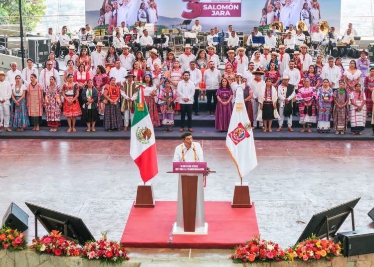 Salomón Jara Cruz presenta su Tercer Informe de Gobierno y anuncia 20 compromisos para Oaxaca
