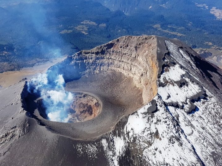El volcán Popocatépetl es estudiado por la UNAM mediante tomografía sísmica con inteligencia artificial