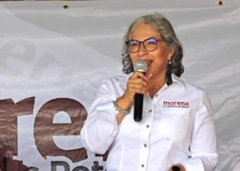 “Estamos de acuerdo con la paridad, pero las leyes no deben hacerse a la medida de nadie”: Rita Rodríguez Velázquez, presidenta de Morena en San Luis Potosí