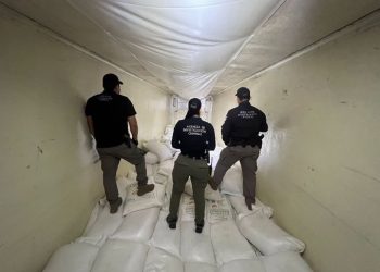 Fuerzas federales aseguran en los Mochis, Sinaloa 320 kg de metanfetamina, hay dos detenidos