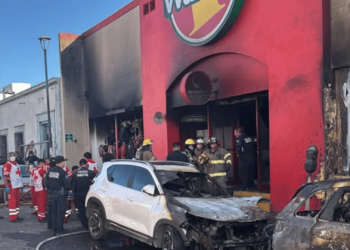 Liberan a cinco detenidos por incendio en tienda de Hermosillo