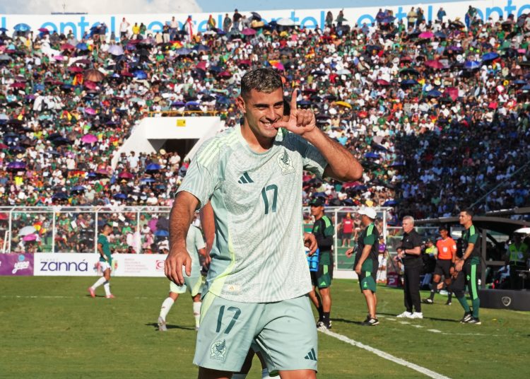 La selección de México venció por 0-1 a la de Bolivia con un gol del delantero de origen argentino Germán Berterame en el partido amistoso jugado este domingo