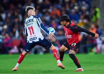 El argentino Luca Orellano y el español convirtieron este sábado los goles que dieron a Monterrey este sábado un empate 2-2 en casa con Tijuana
