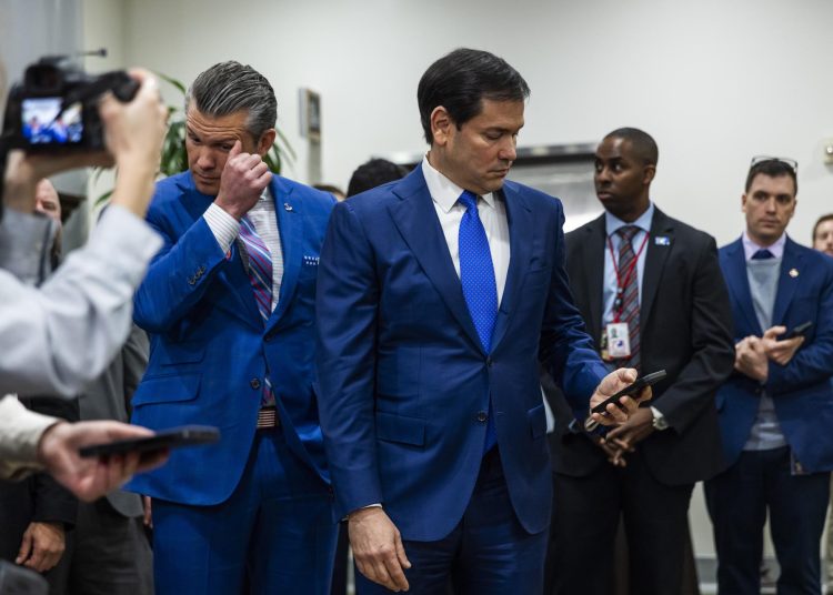 Congresistas demócratas alertan a Marco Rubio del "desastre" que traería bombardear México | FOTO EFE