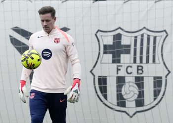 Ter Stegen llega a Girona