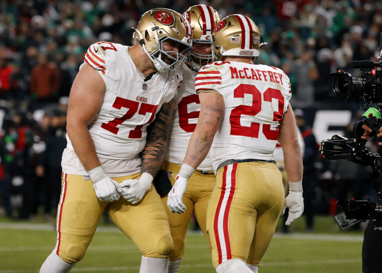 Los San Francisco 49ers derrotaron este domingo 19-23 a los campeones Philadelphia Eagles y clasificaron la ronda divisional de la Conferencia Nacional