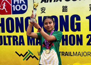 La atleta oaxaqueña Miriam Morales volvió a colocar el nombre de México en lo más alto del atletismo internacional tras proclamarse campeona del Hong Kong 100
