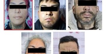 Cateos en Cuauhtémoc y V. Carranza dejan cinco detenidos, armas, droga y un mono araña asegurado