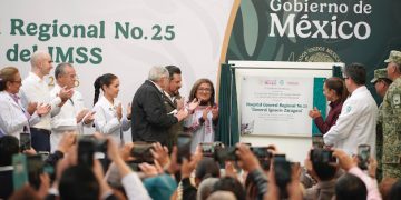 IMSS inaugura Hospital General Regional Zaragoza con inversión de 2 mil 435 mdp en CDMX