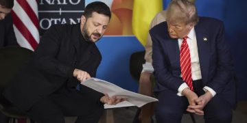 Trump califica de “buena” su reunión con Zelenski y afirma que ambas partes quieren la paz