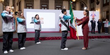 La delegación mexicana que verá acción en los Juegos Olímpicos de Invierno Milano-Cortina 2026 fue oficialmente abanderada