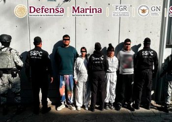 Detienen en CDMX a seis integrantes del “Tren de Aragua” por extorsión, trata y narcotráfico