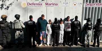 Detienen en CDMX a seis integrantes del “Tren de Aragua” por extorsión, trata y narcotráfico