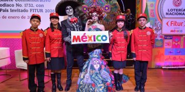 México en FITUR: Lotería Nacional lanza billete conmemorativo
