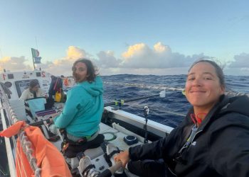 Desde alta mar, el equipo de Oceanida integrado por Ana Lucía, Eugenia, Andrea y Lucila continúa avanzando con paso firme en una de las aventuras