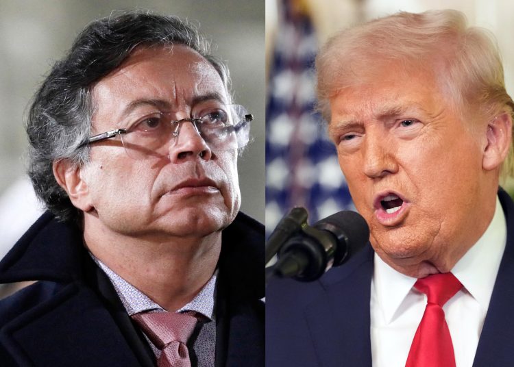 Trump anuncia que se reunirá con Petro tras una llamada telefónica | FOTO EFE/ Doug Mills / Pool / Carlos Ortega ARCHIVO