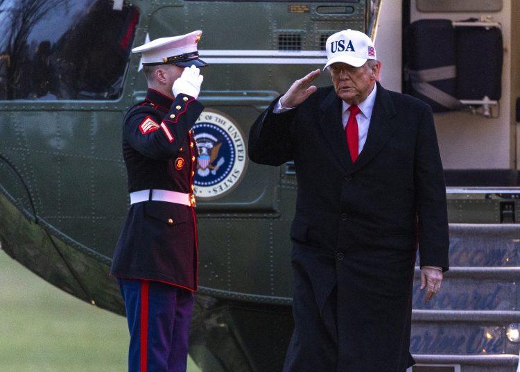 Trump dice haber quedado "muy impresionado" de Machado y que seguirán en contacto | FOTO EFE