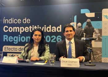 Valeria Moy, directora del IMCO, presenta el Índice de Competitividad Regional 2026 sobre el crecimiento económico en México