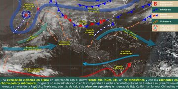 Tercera tormenta invernal provocará frío extremo, nieve y fuertes vientos en México