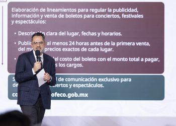 César Iván Escalante Ruiz anuncia infracción por venta de boletos de BTS