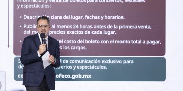 César Iván Escalante Ruiz anuncia infracción por venta de boletos de BTS