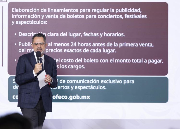 César Iván Escalante Ruiz anuncia infracción por venta de boletos de BTS