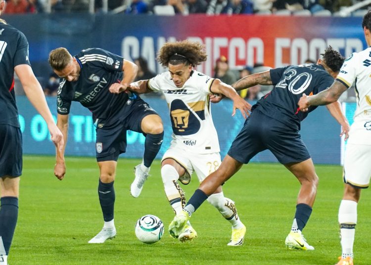 Pumas se vino abajo en la segunda mitad y terminó goleado por San Diego FC, por lo que ahora necesita una auténtica hazaña en la vuelta en Ciudad Universitaria.