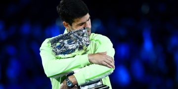 El español Carlos Alcaraz logró el título del Abierto de Australia este domingo