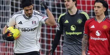 United, está empeñado en irse por todo lo alto y firmó un partidazo, con gol y asistencia, en el tercer triunfo consecutivo de su equipo, que dejó escapar una renta de 2-0 contra el Fulham