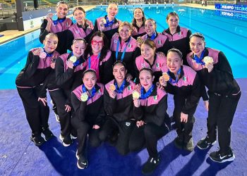 La primera jornada de la Copa del Mundo de natación artística fue histórica para México, que logró una medalla de oro en la rutina técnica