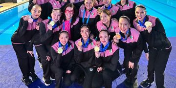La primera jornada de la Copa del Mundo de natación artística fue histórica para México, que logró una medalla de oro en la rutina técnica