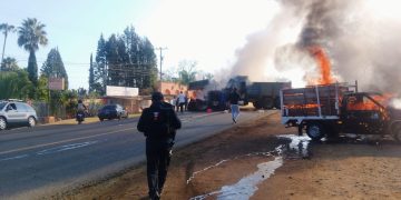 Se registran bloqueos en Jalisco y Michoacán