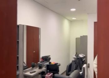 ¿Adiós a la austeridad? Descubren salón de belleza "secreto" en el segundo piso del Senado.