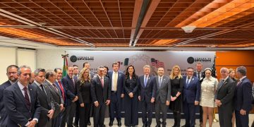 Se reúnen diputados con 8 congresistas norteamericanos en San Lázaro, hablaron de economía, seguridad y migración