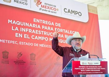 Agua, caminos y cosechas: Gobierno del Edoméx apuesta por el campo con inversión histórica en maquinaria agrícola