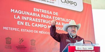 Agua, caminos y cosechas: Gobierno del Edoméx apuesta por el campo con inversión histórica en maquinaria agrícola