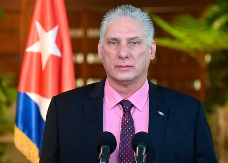 Miguel Díaz-Canel agradece a México el envío de ayuda humanitaria a Cuba