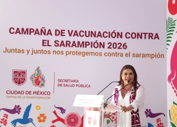 Clara Brugada anuncia campaña intensiva de vacunación en CDMX ante brotes de sarampión