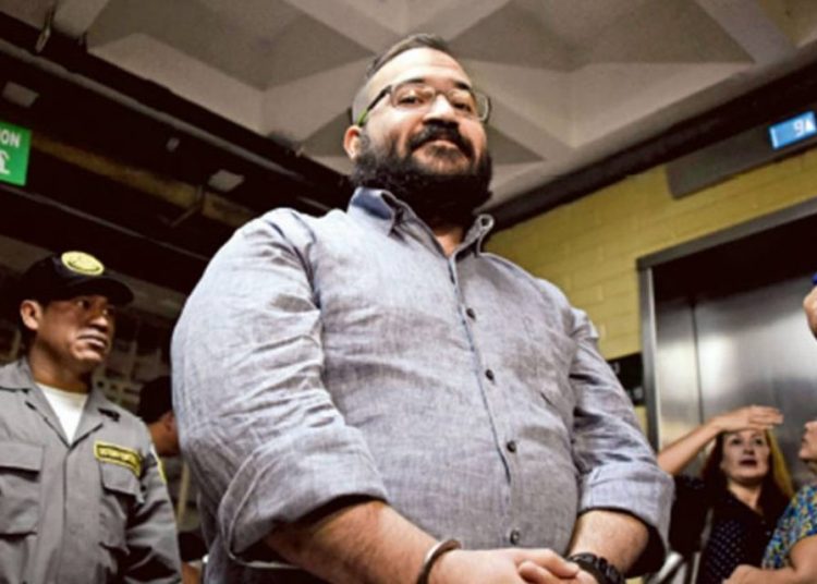 Javier Duarte de Ochoa permanecerá en el Reclusorio Norte al menos seis meses más por un nuevo proceso de peculado