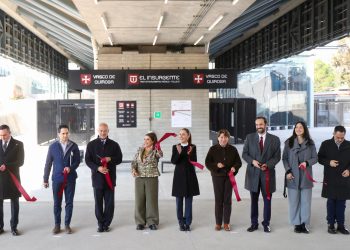 Claudia Sheinbaum inaugura tramo Santa Fe - Observatorio del Tren El Insurgente