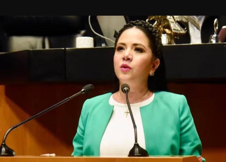 La senadora del PVEM exige aclarar quién autorizó la reapertura del salón de belleza dentro del Senado de la República