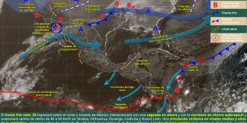 Frente frío 33 provocará fuertes vientos, heladas y lluvias en varios estados este 3 de febrero
