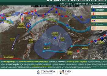 Frente frío y circulación ciclónica provocan heladas, nieve y lluvias en el norte del país
