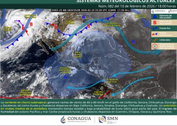Nuevo frente frío entra a México este 11 de febrero: habrá heladas de hasta -10°C y vientos fuertes