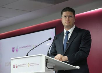 Pablo Vázquez Camacho presenta resultados de la estrategia de seguridad en la capital del país